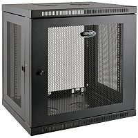 Skříň SmartRack 12U, Mini Rack, hloubka pro přepínače, montáž na stěnu