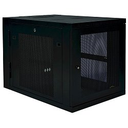 Skříň SmartRack 12U, hloubka pro servery, montáž na stěnu