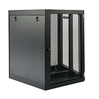 Skříň SmartRack 18U, hloubka pro servery, pro vysoké zatížení, montáž na stěnu Skříň SmartRack 18U, hloubka pro servery, pro vysoké zatížení, montáž na stěnu