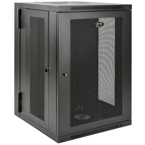 Skříň SmartRack 18U, hloubka pro UPS, montáž na stěnu