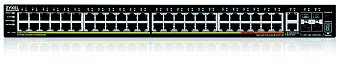 ZYXEL XGS2220-54, 54port, 600W PoE, 1Y Nebula FlexPro