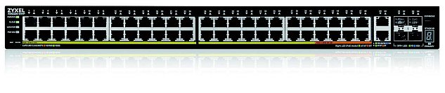 ZYXEL XGS2220-54, 54port, 600W PoE, 1Y Nebula FlexPro