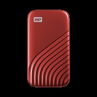WD My Passport SSD 2TB červená