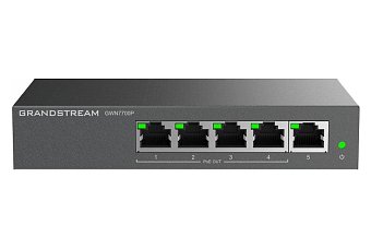 Grandstream GWN7700P Unmanaged Network Switch 5 portů / 4 PoE out