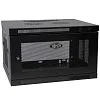 Skříň SmartRack 6U, Mini Rack, hloubka pro přepínače, montáž na stěnu