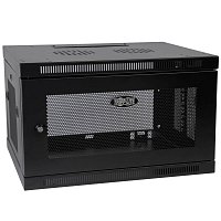 Skříň SmartRack 6U, Mini Rack, hloubka pro přepínače, montáž na stěnu