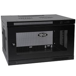 Skříň SmartRack 6U, Mini Rack, hloubka pro přepínače, montáž na stěnu