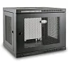 Skříň SmartRack 9U, Mini Rack, hloubka pro přepínače, montáž na stěnu