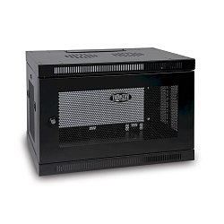 Skříň SmartRack 9U, hloubka pro přepínače, montáž na stěnu
