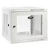 Skříň SmartRack 9U, Mini Rack, hloubka pro přepínače, montáž na stěnu, bílá