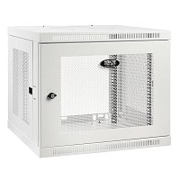 Skříň SmartRack 9U, Mini Rack, hloubka pro přepínače, montáž na stěnu, bílá Skříň SmartRack 9U, Mini Rack, hloubka pro přepínače, montáž na stěnu, bílá