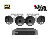 iGET HGNVK88504 - Kamerový UltraHD 4K PoE set, 8CH NVR + 4x IP 4K kamera, zvuk, SMART W/M/Andr/iOS