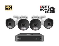 iGET HGNVK88504 - Kamerový UltraHD 4K PoE set, 8CH NVR + 4x IP 4K kamera, zvuk, SMART W/M/Andr/iOS iGET HGNVK88504 - Kamerový UltraHD 4K PoE set, 8CH NVR + 4x IP 4K kamera, zvuk, SMART W/M/Andr/iOS