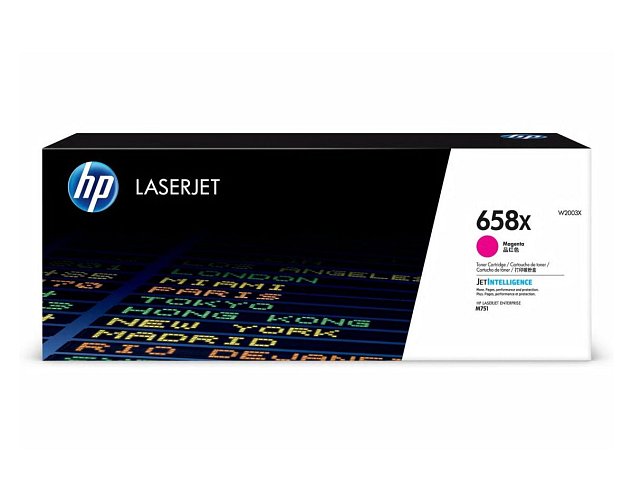HP Žlutá originální tonerová kazeta HP 658X