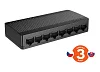 Tenda SG108M -  8x Gigabit Desktop Ethernet Mini  Switch, rychlosti 10/100/1000 Mb/s, 16Gb/s