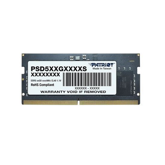 SO-DIMM 16GB DDR5-4800MHz CL40 Patriot