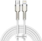 Baseus Datový kabel Cafule USB-C/Lightning PD 20W 2m bílý