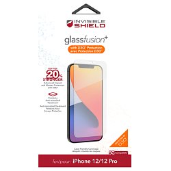 InvisibleShield Fusion+ D3O hybridní sklo iPhone 12/12 Pro InvisibleShield Fusion+ D3O hybridní sklo iPhone 12/12 Pro