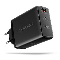 AXAGON ACU-DPQ100, GaN nabíječka do sítě 100W, 3x port (USB-A + dual USB-C), PD3.0/PPS/QC4+/Apple AXAGON ACU-DPQ100, GaN nabíječka do sítě 100W, 3x port (USB-A + dual USB-C), PD3.0/PPS/QC4+/Apple