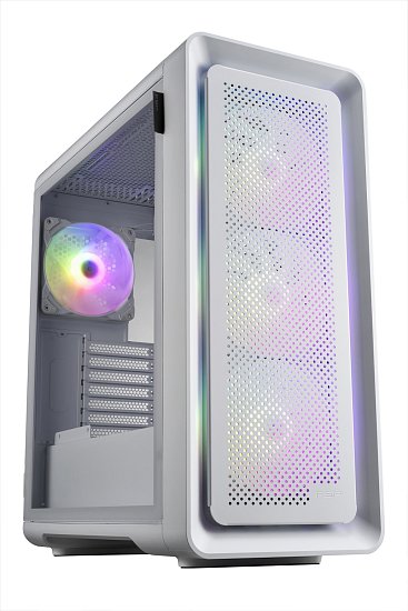 FSP/Fortron CUT593P/Big Tower/Transpar./Bílá
