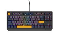 GENESIS herní klávesnice THOR 230/TKL/RGB/Outemu Panda/Drátová USB/US layout/Naval Blue Negative GENESIS herní klávesnice THOR 230/TKL/RGB/Outemu Panda/Drátová USB/US layout/Naval Blue Negative