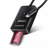 AXAGON ADM2-CM USB-C 10Gbps - M.2 NVMe & SATA SSD adaptér, kabel USB-C 10cm AXAGON ADM2-CM USB-C 10Gbps - M.2 NVMe & SATA SSD adaptér, kabel USB-C 10cm