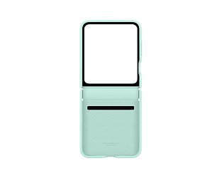 Samsung Ochranný kryt z veganské kůže pro Flip 6 Mint