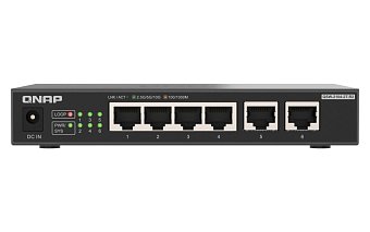 QNAP switch QSW-2104-2T-R2 (4x 2,5GbE RJ45 a 2x 10GbE RJ45)