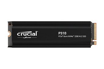 Crucial P310/1TB/SSD/0/M.2 NVMe/Černá/Heatsink/5R