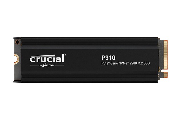 Crucial P310/2TB/SSD/0/M.2 NVMe/Černá/Heatsink/5R