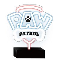 Dekorativní LED neon na stojanu Tlapková patrola - Logo