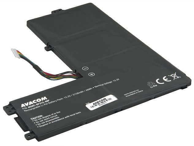 Baterie AVACOM pro Acer Swift SF315 Li-Pol 15,2V 3158mAh 48Wh