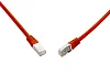 SOLARIX 10G patchkabel CAT6A SFTP LSOH 20m,červený