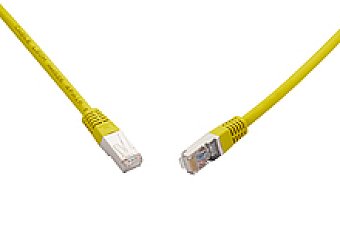 SOLARIX 10G patch kabel CAT6A SFTP LSOH 20m,žlutý