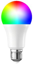 iGET HOME BS1 - Wi-Fi LED žárovka 9W RGB, CCT, E27, stmívatelná, samostatná