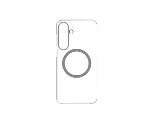 Samsung Průhledný kryt s magnetickým úchytem pro Galaxy S25+ Transparent