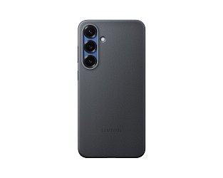 Samsung Ochranný kryt z veganské kůže pro Galaxy S25+ Black