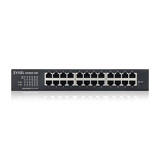 ZYXEL 24xGb IPv6 fanless smart swtch GS1900-24E v3