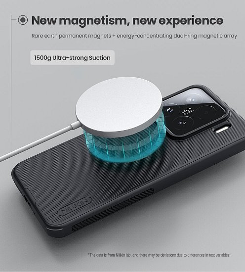 Nillkin Super Frosted PRO Magnetic Zadní Kryt pro Xiaomi 15 Ultra Black