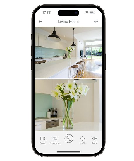 iGET HGWIP222 - WiFi Dual Lens 2K IP kamera s LED + IR nočním viděním, zvuk, otočná, CZ aplikace