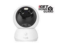 iGET HGWIP222 - WiFi Dual Lens 2K IP kamera s LED + IR nočním viděním, zvuk, otočná, CZ aplikace
