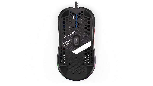 Endorfy LIX Plus/Herní/Optická/Pro praváky/19 000 DPI/Drátové USB-A/Černá