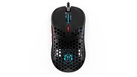 Endorfy LIX Plus/Herní/Optická/Pro praváky/19 000 DPI/Drátové USB-A/Černá