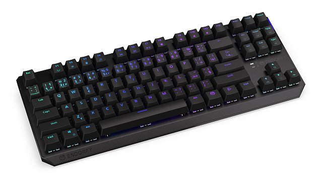 Endorfy Thock TKL Red/Drátové/Bezdrátové/CZ layout/Černá
