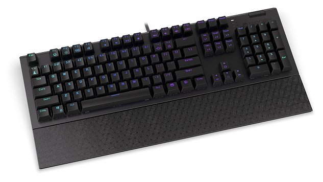 Endorfy Omnis Blue/Drátové USB-A/US layout/Černá