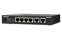 QNAP switch QSW-2104-2T-R2 (4x 2,5GbE RJ45 a 2x 10GbE RJ45) QNAP switch QSW-2104-2T-R2 (4x 2,5GbE RJ45 a 2x 10GbE RJ45)