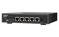 QNAP switch QSW-3205-5T (5x 10GbE port, pasiv. chlazení, podpora 100M/ 1G/ 2,5G / 5G a 10G)