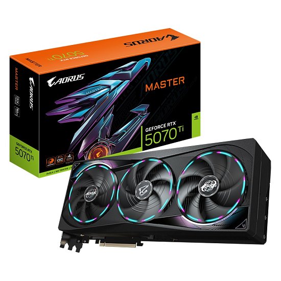 GIGABYTE AORUS RTX™ 5070 Ti MASTER 16G