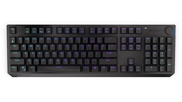 Endorfy Thock Red/Drátové/Bezdrátové/US layout/Černá