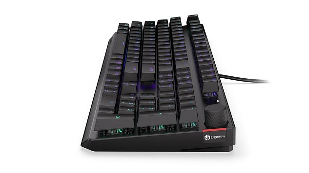 Endorfy Thock Red/Drátové USB-A/US layout/Černá